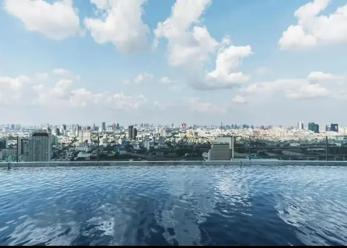 Appartamento Luxe Siam Pool 360 Near Bts Shopping *