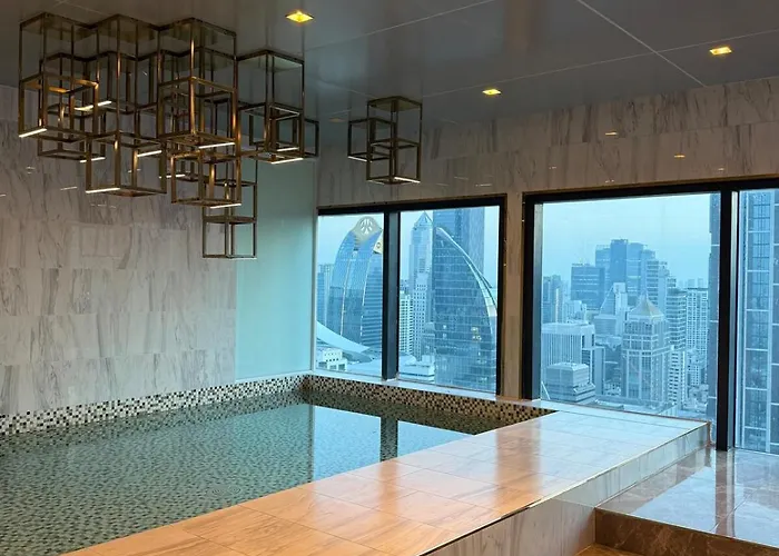 Luxe Siam Pool 360 Near Bts Shopping Appartamento
