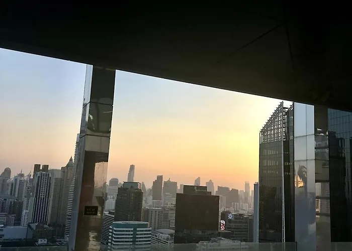Appartamento Luxe Siam Pool 360 Near Bts Shopping Bangkok