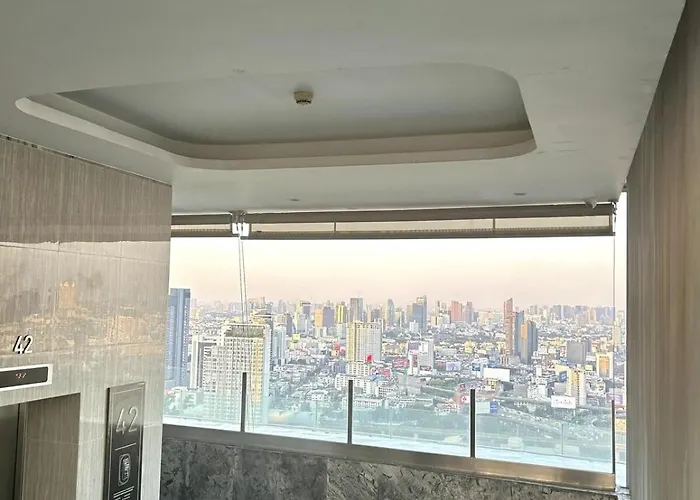 Appartamento Luxe Siam Pool 360 Near Bts Shopping Bangkok