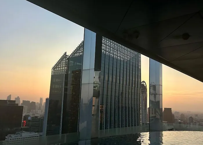 Appartamento Luxe Siam Pool 360 Near Bts Shopping Bangkok